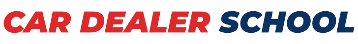 =“CAR DEALER SCHOOL LOGO"